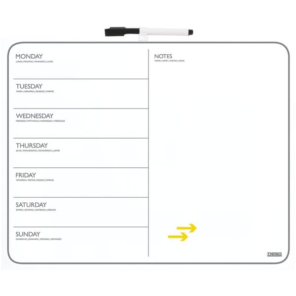 Magnetische weekplanner »D4218«