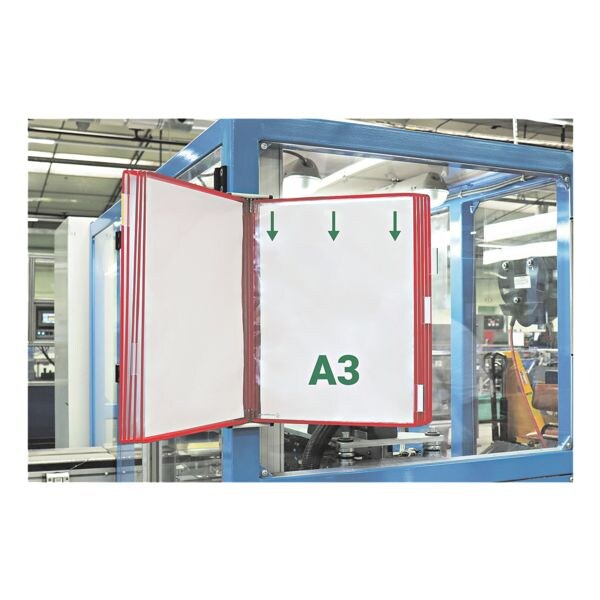 Wandelement A3 met 10 zichtpanelen
