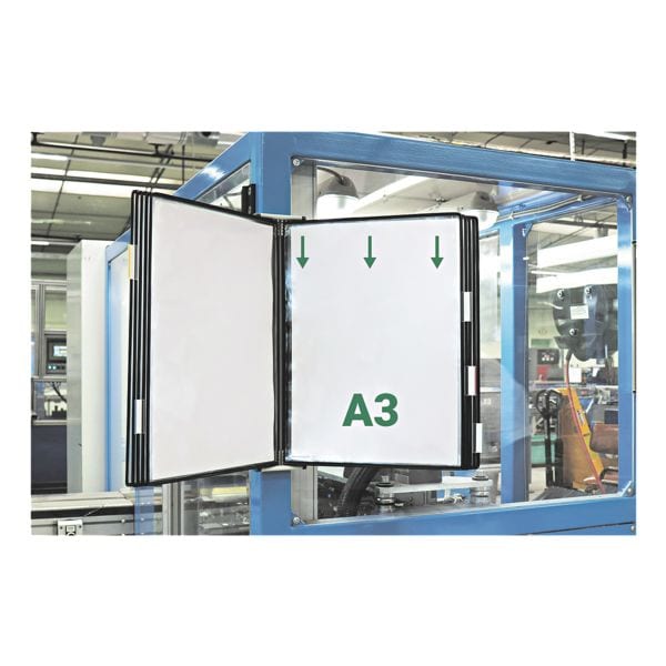 Wandelement A3 met 10 zichtpanelen