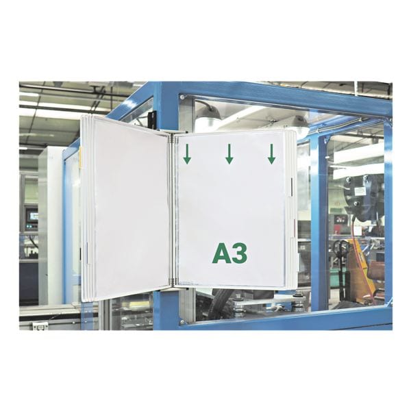 Wandelement A3 met 10 zichtpanelen