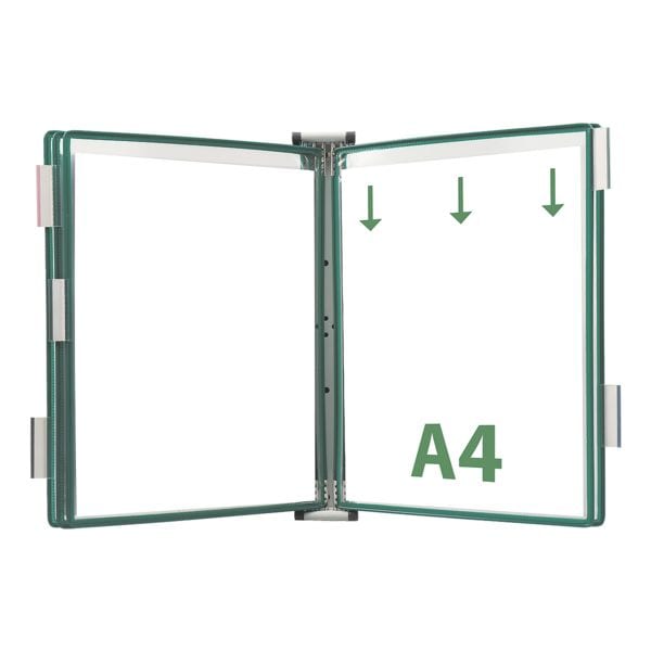 Wandelement A4 met 5 zichtpanelen