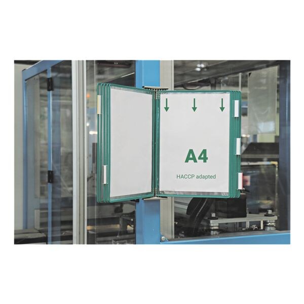 Wand zichtpanelen systeem roestvrijstaal A4 met 10 zichtpanelen