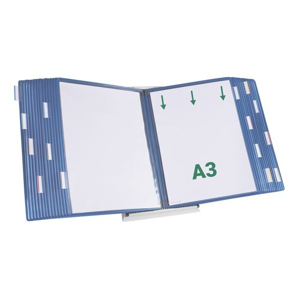 Tafelstandaard A3 met 30 zichtpanelen