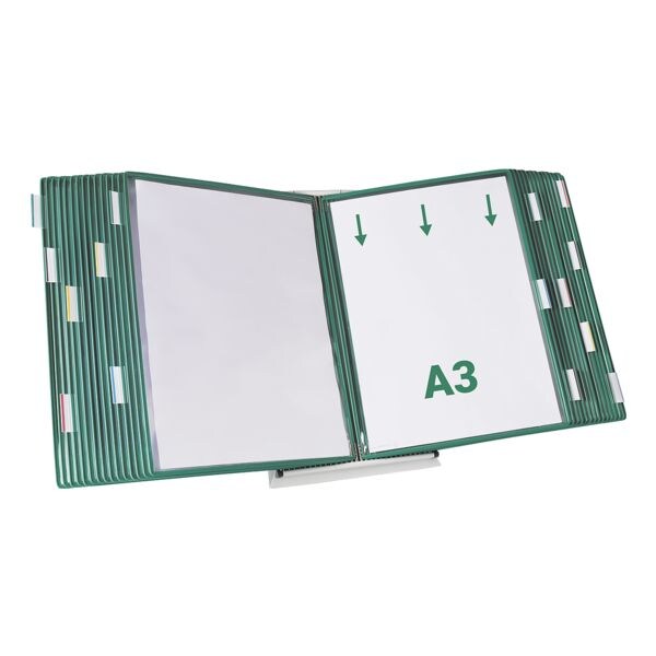Tafelstandaard A3 met 30 zichtpanelen