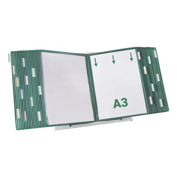 Tafelstandaard A3 met 40 zichtpanelen