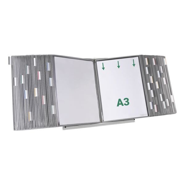 Tafelstandaard A3 met 60 zichtpanelen