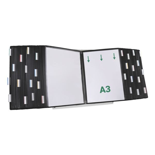 Tafelstandaard A3 met 60 zichtpanelen