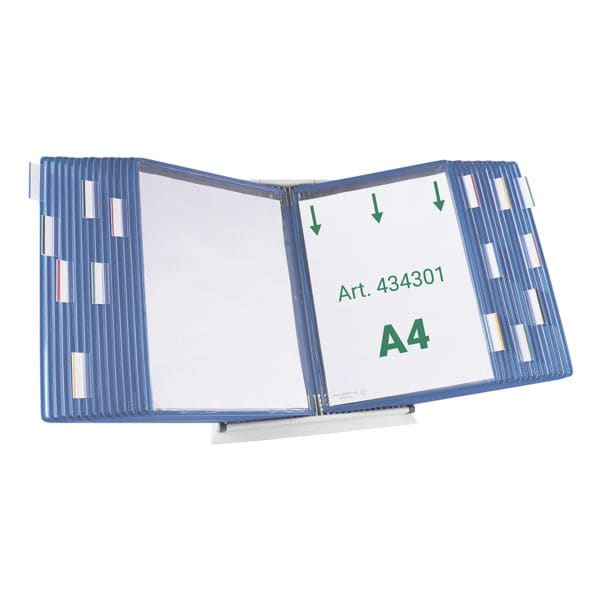 Tafelstandaard A4 met 30 zichtpanelen