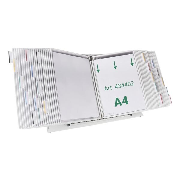 Tafelstandaard A4 met 40 zichtpanelen