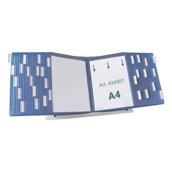 Tafelstandaard A4 met 50 zichtpanelen