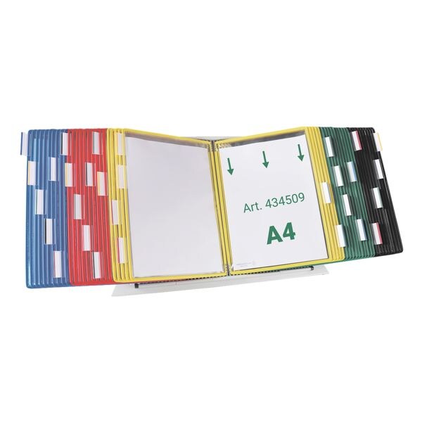 Tafelstandaard A4 met 50 zichtpanelen