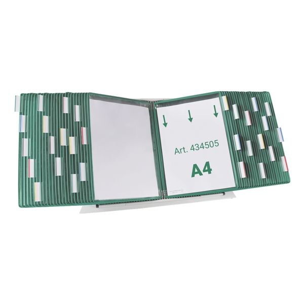 Tafelstandaard A4 met 50 zichtpanelen