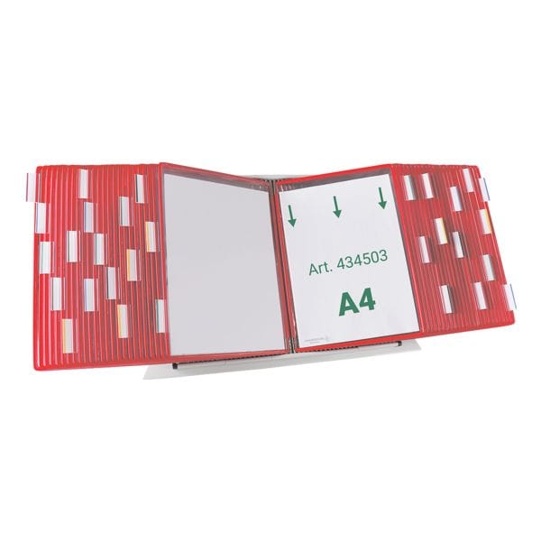 Tafelstandaard A4 met 50 zichtpanelen
