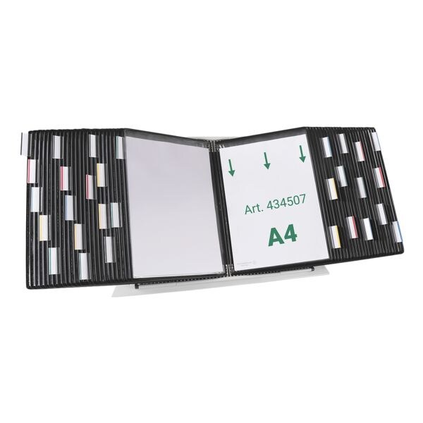 Tafelstandaard A4 met 50 zichtpanelen
