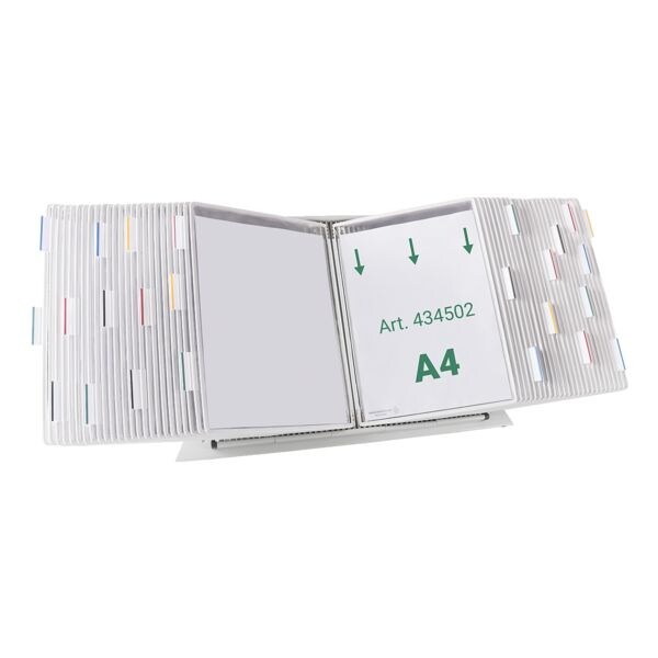 Tafelstandaard A4 met 50 zichtpanelen