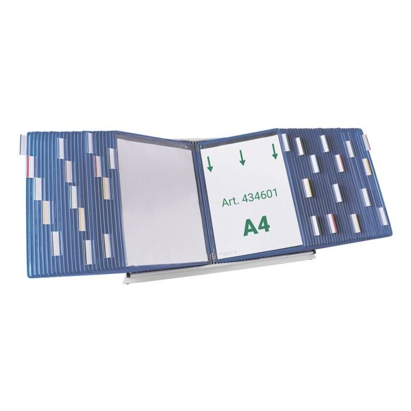 Tafelstandaard A4 met 60 zichtpanelen