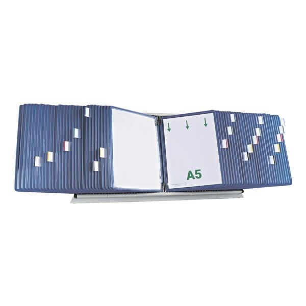 Tafelstandaard A5 met 60 zichtpanelen