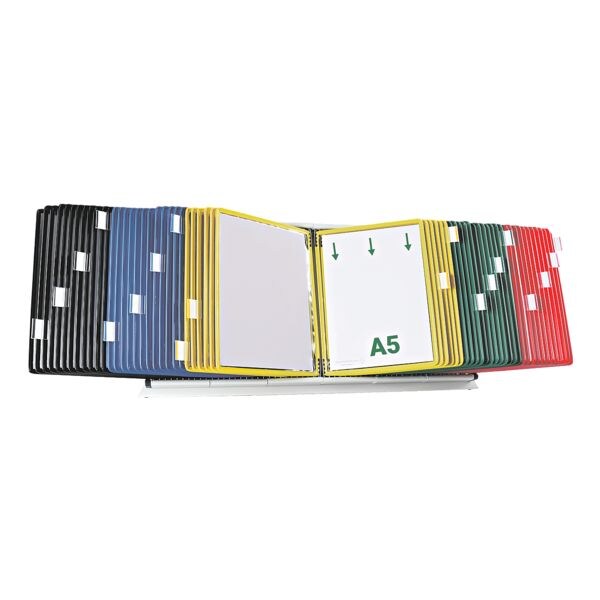 Tafelstandaard A5 met 60 zichtpanelen