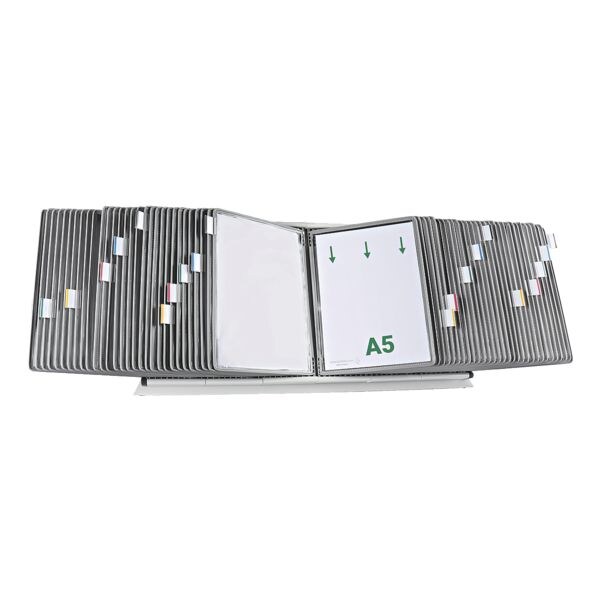 Tafelstandaard A5 met 60 zichtpanelen
