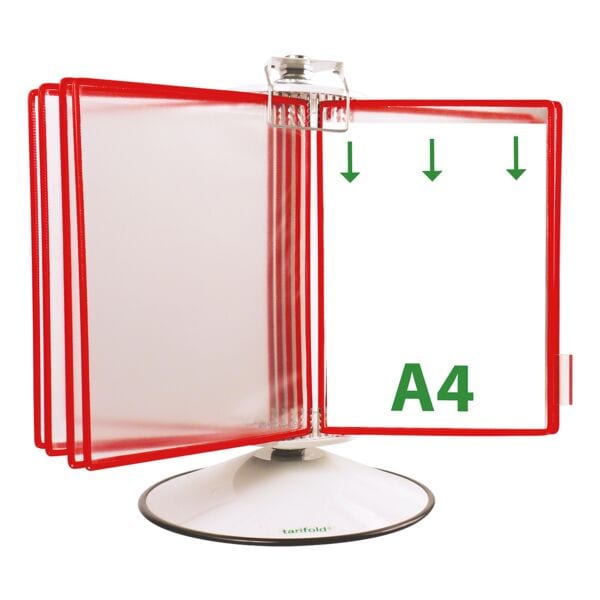Draaistandaard A4 met 40 zichtpanelen