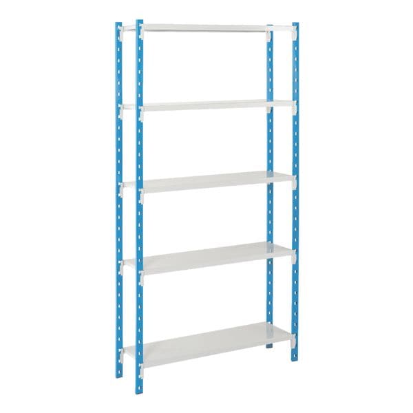 Open steekkast systeem »Flip« basisdeel 5 staalplaat planken 100 x 50 cm