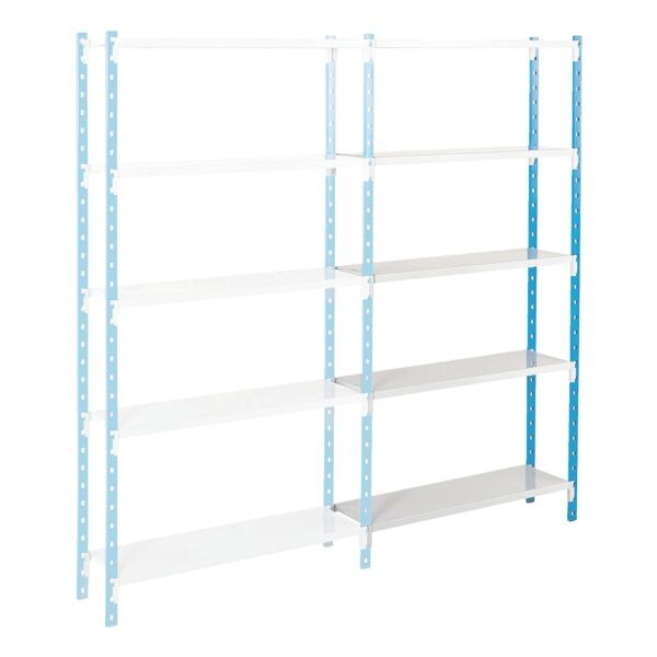 Open steekkast systeem »Flip« aanbouwdeel 5 staalplaat planken 100 x 60 cm