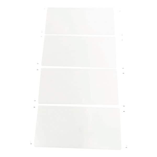 Achterwand van stalen plaat »Epsilon« 100 x 100 cm