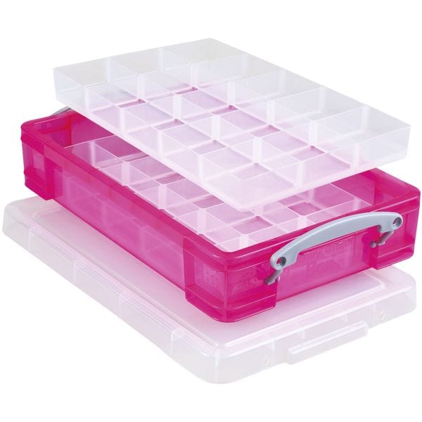 Opbergbox met 2 inzetten, 4 liter