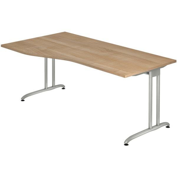 Bureau, vrije vorm »Wenen« 180 cm