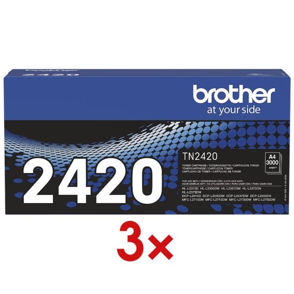 3x tonercartridge »TN-2420«