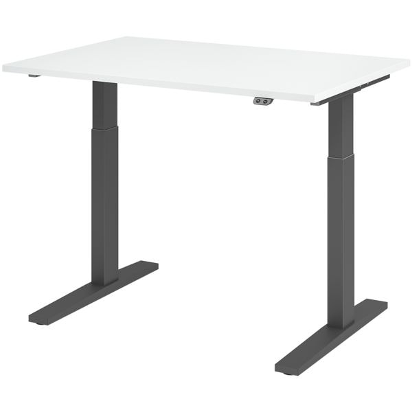 Bureau »Upper Desk« 120 cm breed en elektrisch hoogte verstelbaar tot 120 cm ond