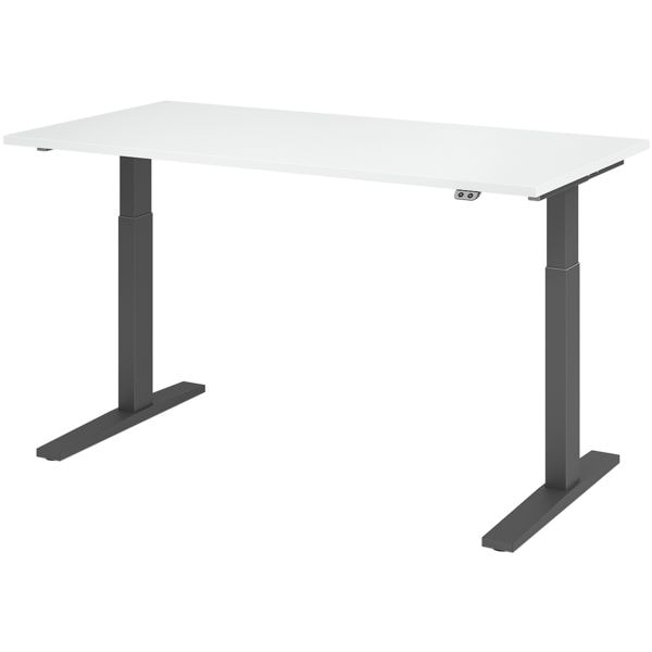 Bureau »Upper Desk« 160 cm breed en elektrisch hoogte verstelbaar tot 120 cm ond