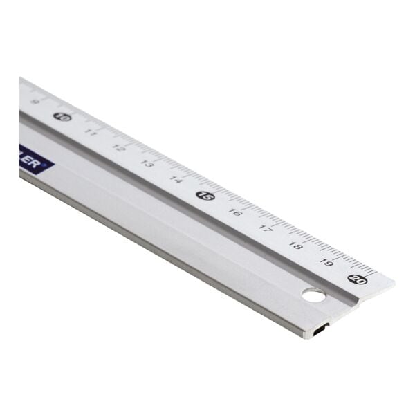 Aluminium liniaal (20 cm)