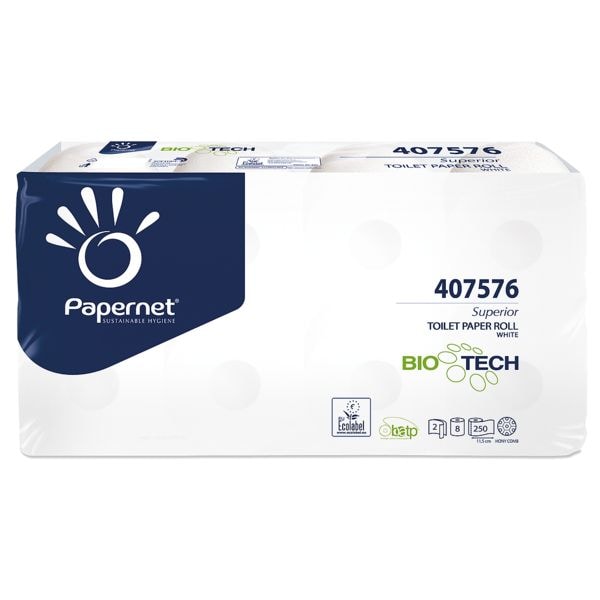 Papernet Toiletpapier »Superior«, 2-laags, 8 Rollen