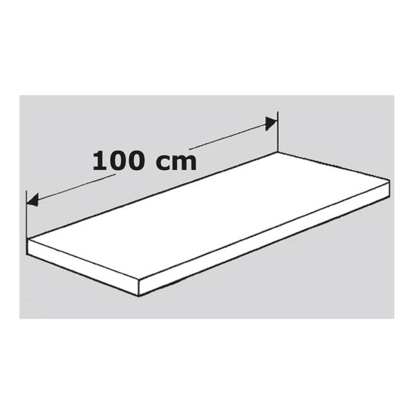Plank voor stalen open kast »Stora 100« 60 cm diep