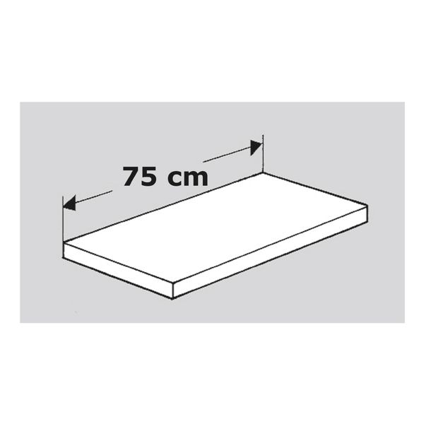 Plank voor stalen open kast »Stora 100« 40 cm diep