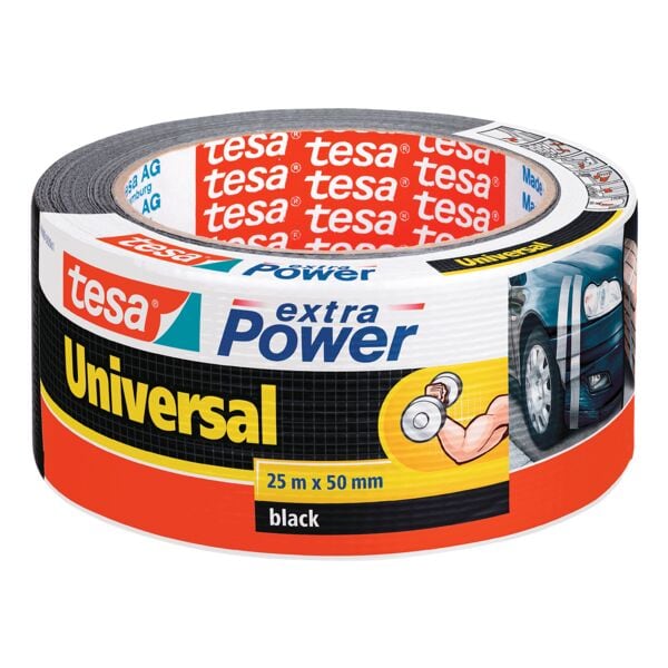 Universeel plakband »Extra Power« gesorteerde kleuren 56388, 50 mm/25 m (B/L)