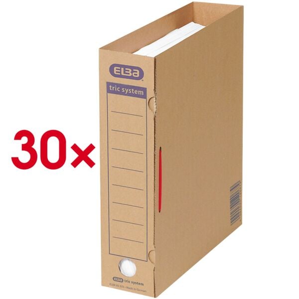 Archiefordner »tric system« - 30 stuks