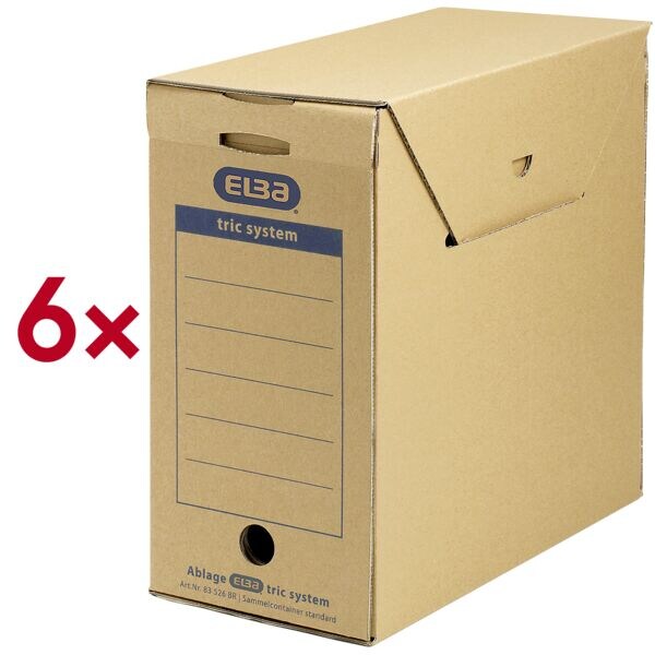 Verzameldoos »tric system Standard« - 6 stuks