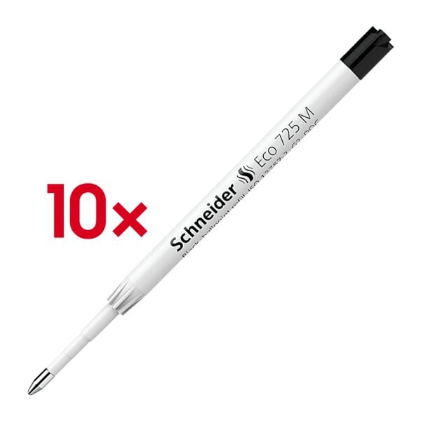Pak met 10 balpenvullingen »ECO 725«