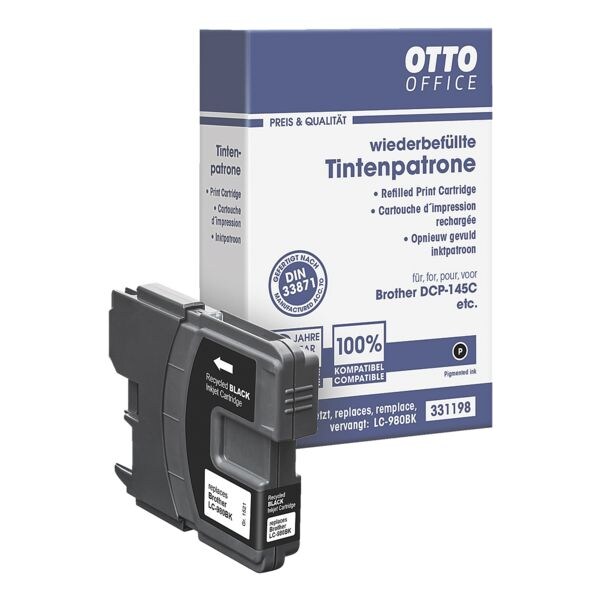 Inktpatroon voor Brother »LC-980BK«