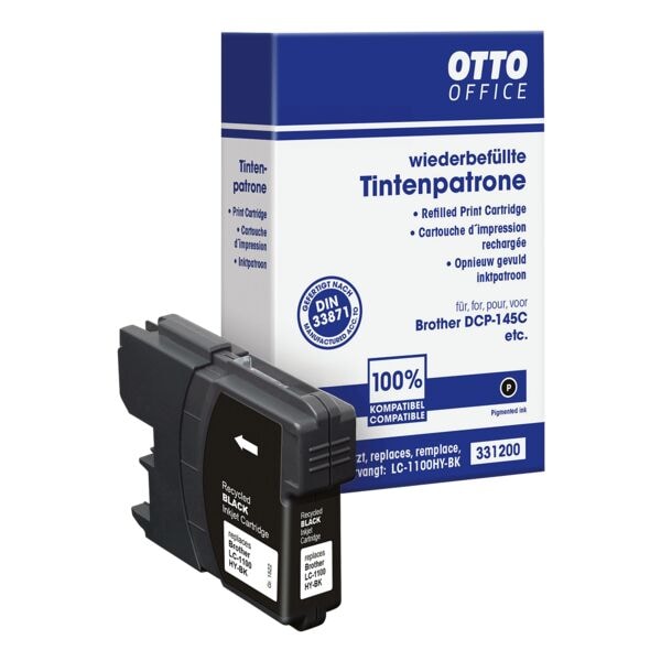 Inktpatroon voor Brother »LC-1100HY-BK«