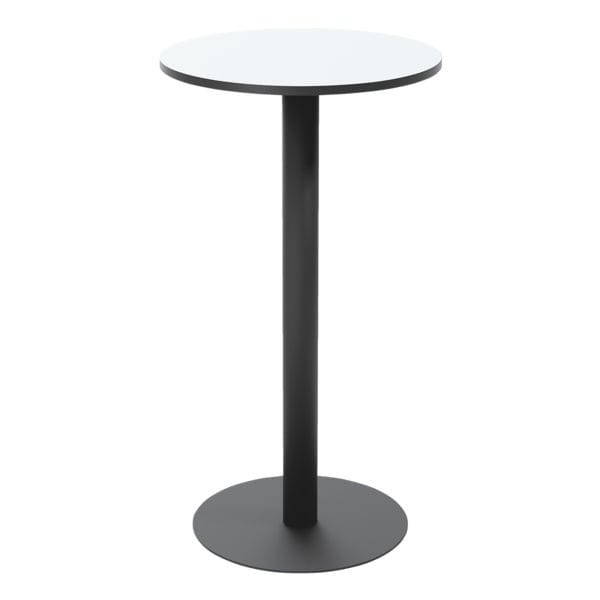 Hoge statafel gefineerd blad »Mezzo« rond 60 x 60 cm
