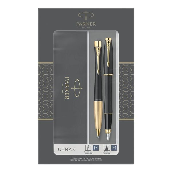 Set schrijfgerei »Urban Muted Black G.C. DuoSet«