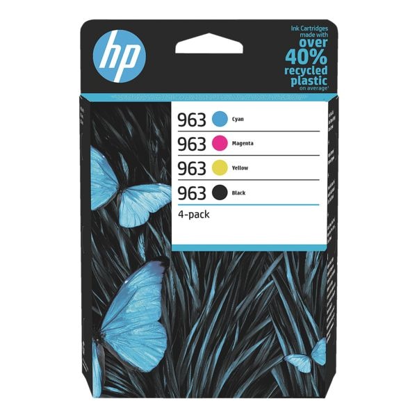 Set met 4 inktpatronen »6ZC70AE« HP 963 CMYK