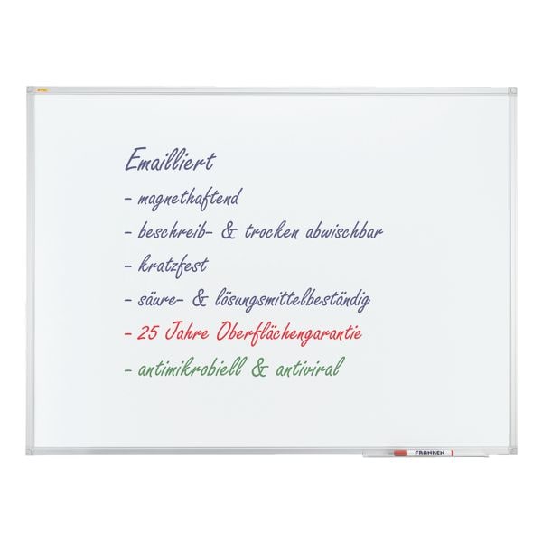 Whiteboard »X-tra! Line«, geëmailleerd, 180 x 120 cm, antimicrobieel