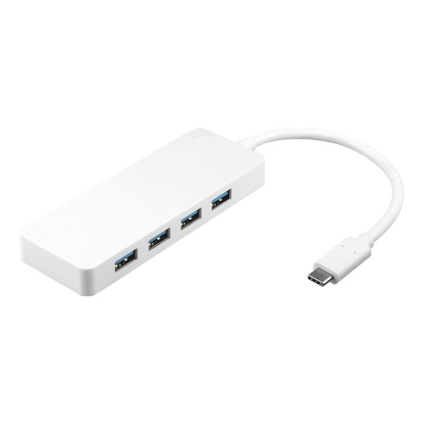 4-voudige multiport adapter USB-A naar USB-C