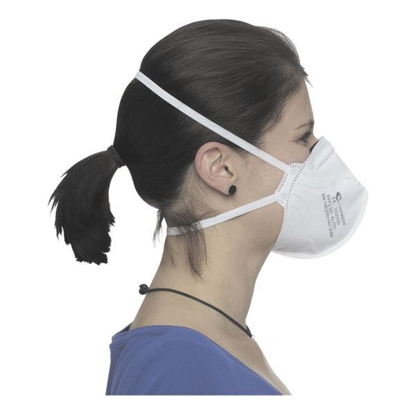 BBE Solutions Pak met 80 FFP2 maskers voor eenmalig gebruik, gevouwen »F-serie KLT01« zonder ventiel BBE Solutions Pak met 80 FFP2 maskers voor eenmalig gebruik, gevouwen »F-serie KLT01« zonder ventiel