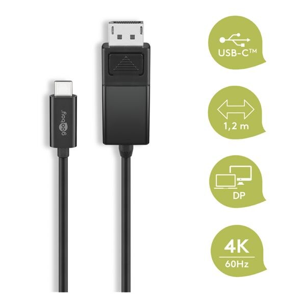 USB-C naar DisplayPort Kabel