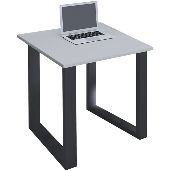 Bureau »Lona« 80/50 cm beugel-voet-onderstel zwart
